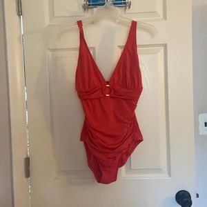 Coral Michael Kors bathing suit